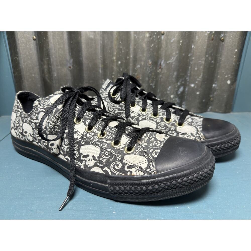 Converse Chuck Taylor Low Top Antique Skull Y2K Limited Edition RARE M11/W13